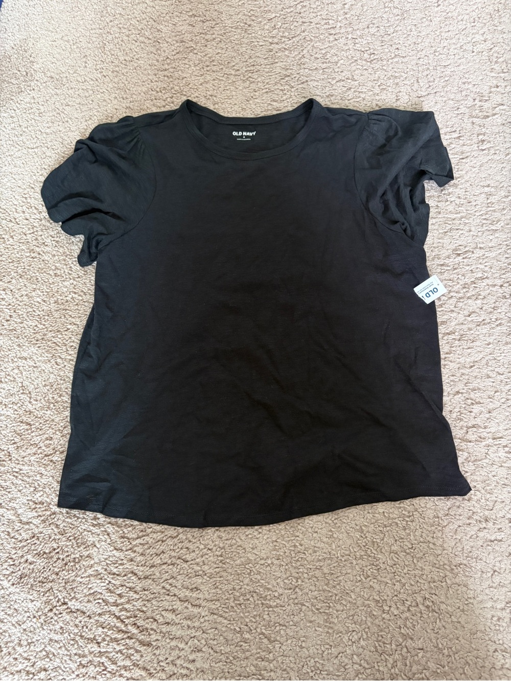 Old Navy Black Short Sleeve Tee